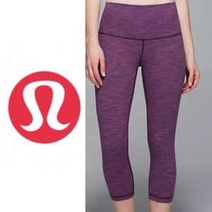 Lululemon High Times Cropped Wunder Under Pants